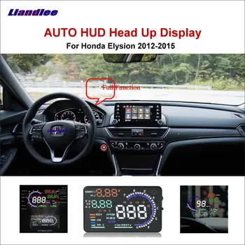 Auto Head-Up Display-HUD Honda Elysion 2012-2015 Ohutu Sõidu Ekraani OBD-II Spidomeeter Projektor Esiklaas