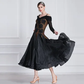 Uus Riiklik standard kaasaegse tantsu riietus suur pendel kleit tava riided tantsusaal tantsu-Valss-M1878