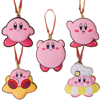 Anime Kawaii Kirby Kaardi Kott Käe Kotti Cartoon Star Kirby Messenger Bag Panga Kaart Kaitsev Ümbris Üliõpilaste Mänguasi Kingitused