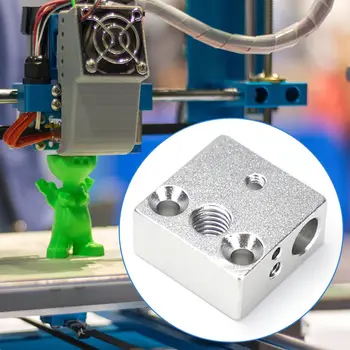 4TK Vahetatav 3D Printeri Osad Professionaalne Alumiinium Soojendusega Blokeerida CR10 trükipea J-juhataja