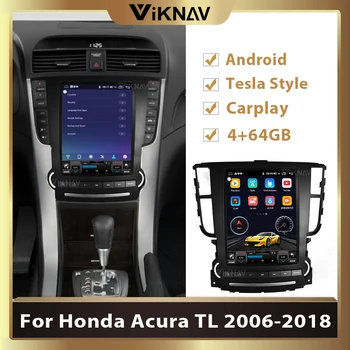 2din Android autoraadio Multimeedia Mängija Honda Acura TL 2006 - 2018 Auto Stereo juhtseade GPS Navigeerimine